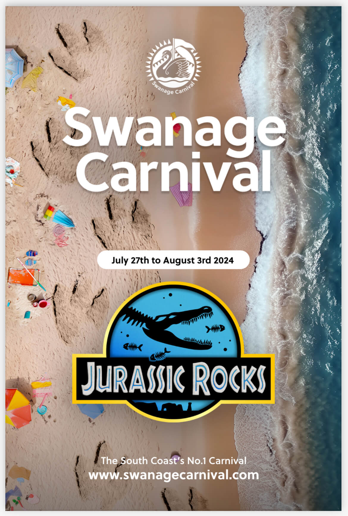 MAY 2024......Bringing the ROARsome to Swanage Carnival 2024